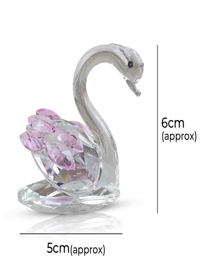 Crystu Feng Shui Glass Duck Vastu Items for Home for Money, Glass Swan/Duck Showpiece, Duck for Good Luck and Prosperity - Image 5